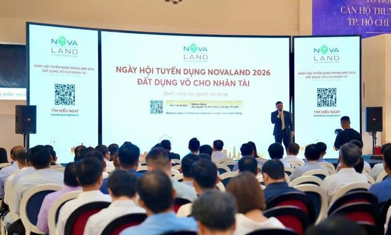 Novaland tuyển hơn 1.000 nhân sự xây dựng, chuẩn bị cho chu kỳ phát triển mới