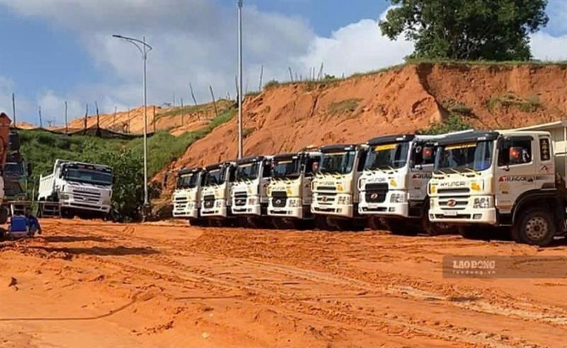 Thi công đường ven biển Phan Thiết - Kê Gà sau khi gỡ nút thắt mỏ titan