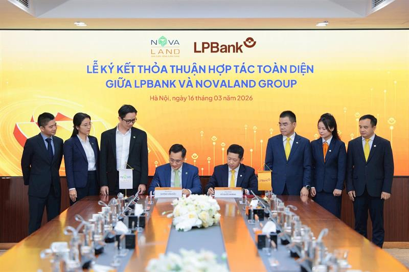 LPBank (LPB) hỗ trợ cấp vốn cho Novaland (NVL) phát triển dự án, tiếp sức hành trình tái cấu trúc