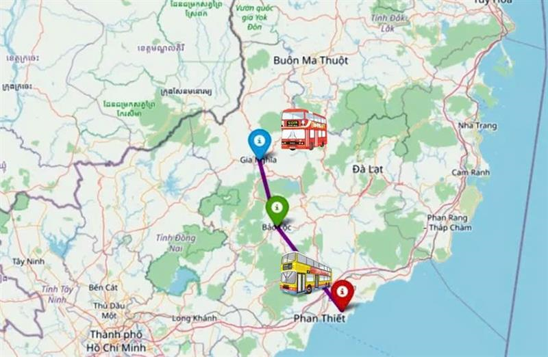 Cao tốc Gia Nghĩa - Bảo Lộc - Phan Thiết có tổng mức đầu tư 54.750 tỉ đồng