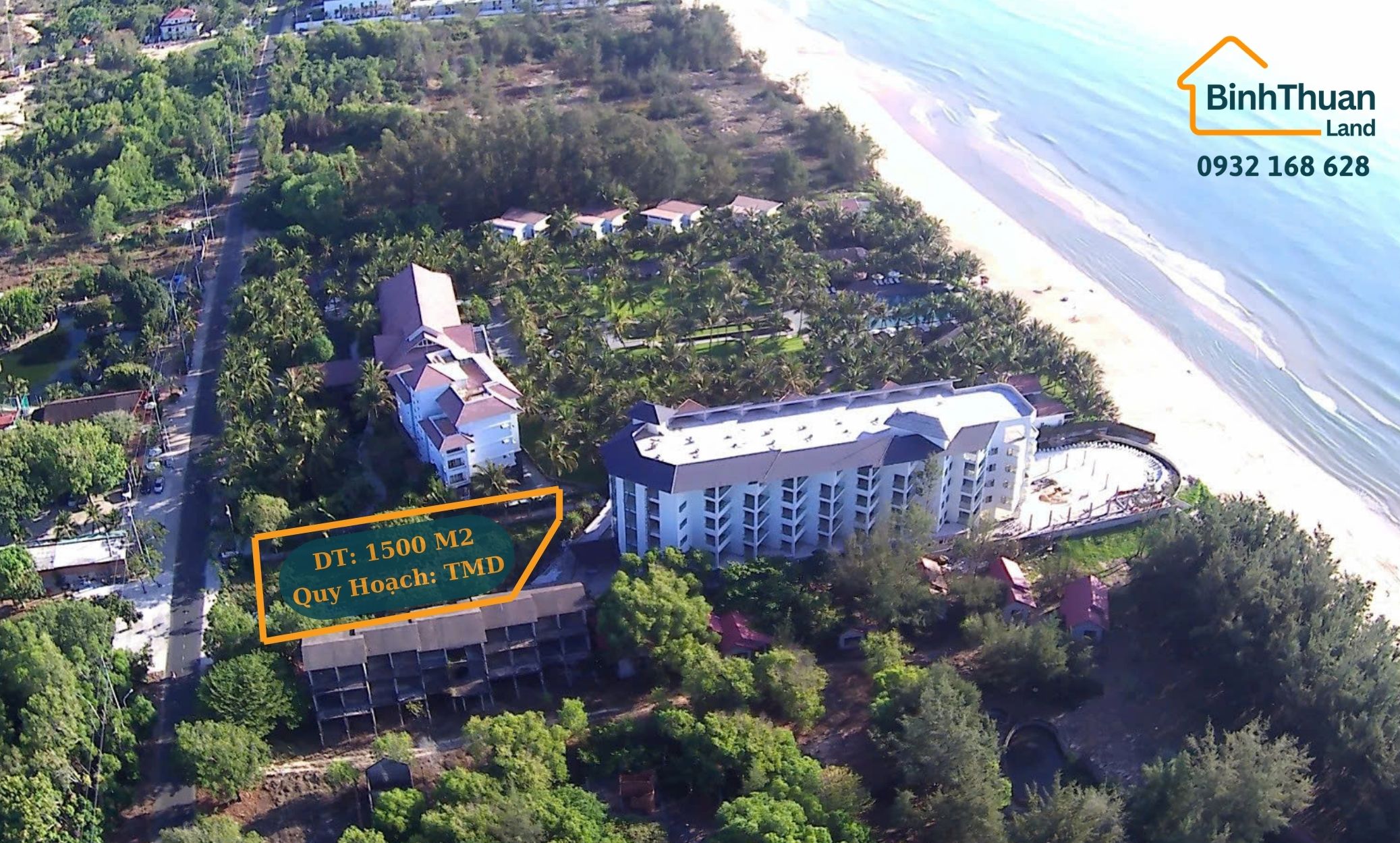 CHỈ 10,2 TRIỆU/M2 CHO 1500 M2 MẶT TIỀN LẠC LONG QUÂN, KỀ RANH RESORT 4 SAO SONATA TIẾN THÀNH